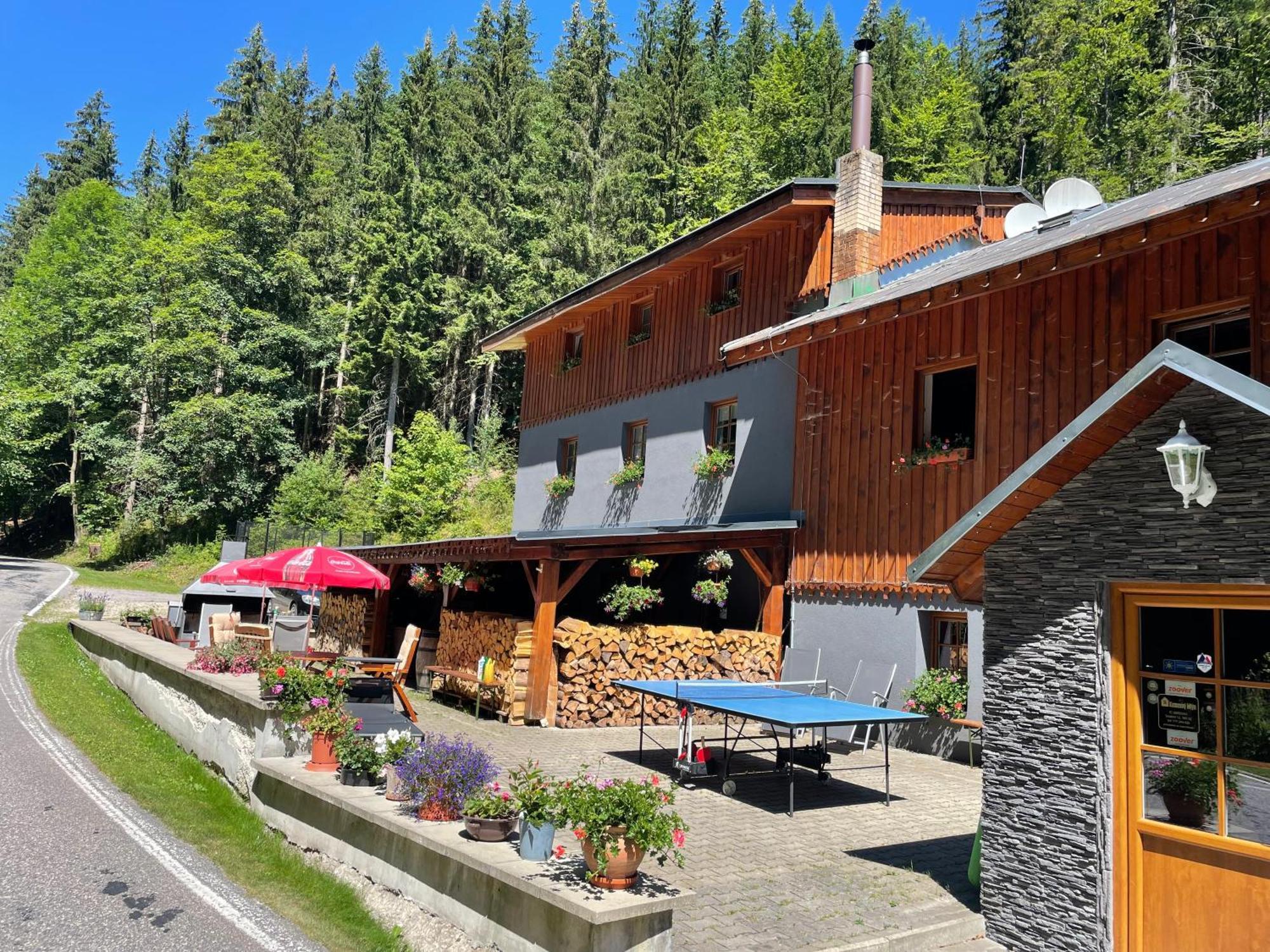 Kamenny Mlyn Hotel Strážné Buitenkant foto